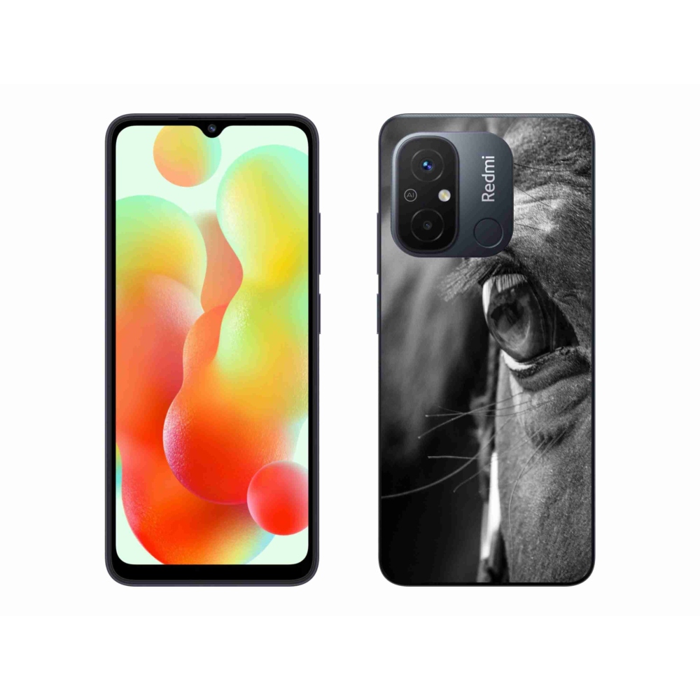 Gél borítás mmCase a Xiaomi Redmi 12C-hez - ló nézet