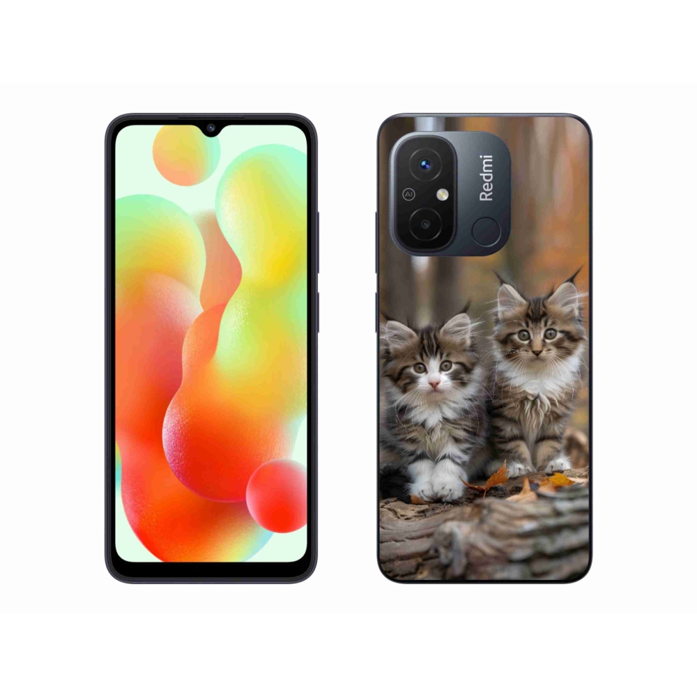 Gél borítás mmCase a Xiaomi Redmi 12C-hez - cat duo 3