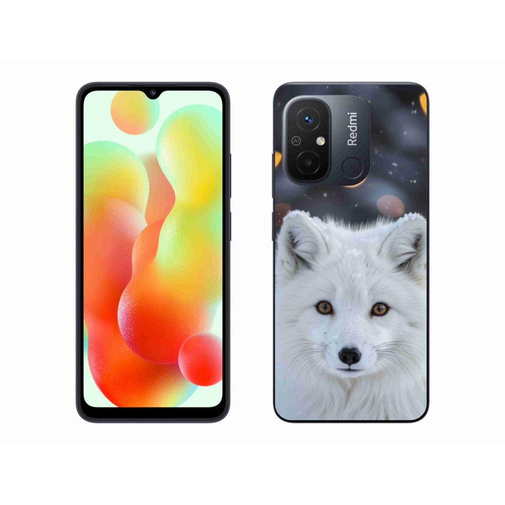 Gél borítás mmCase a Xiaomi Redmi 12C-hez - polár róka