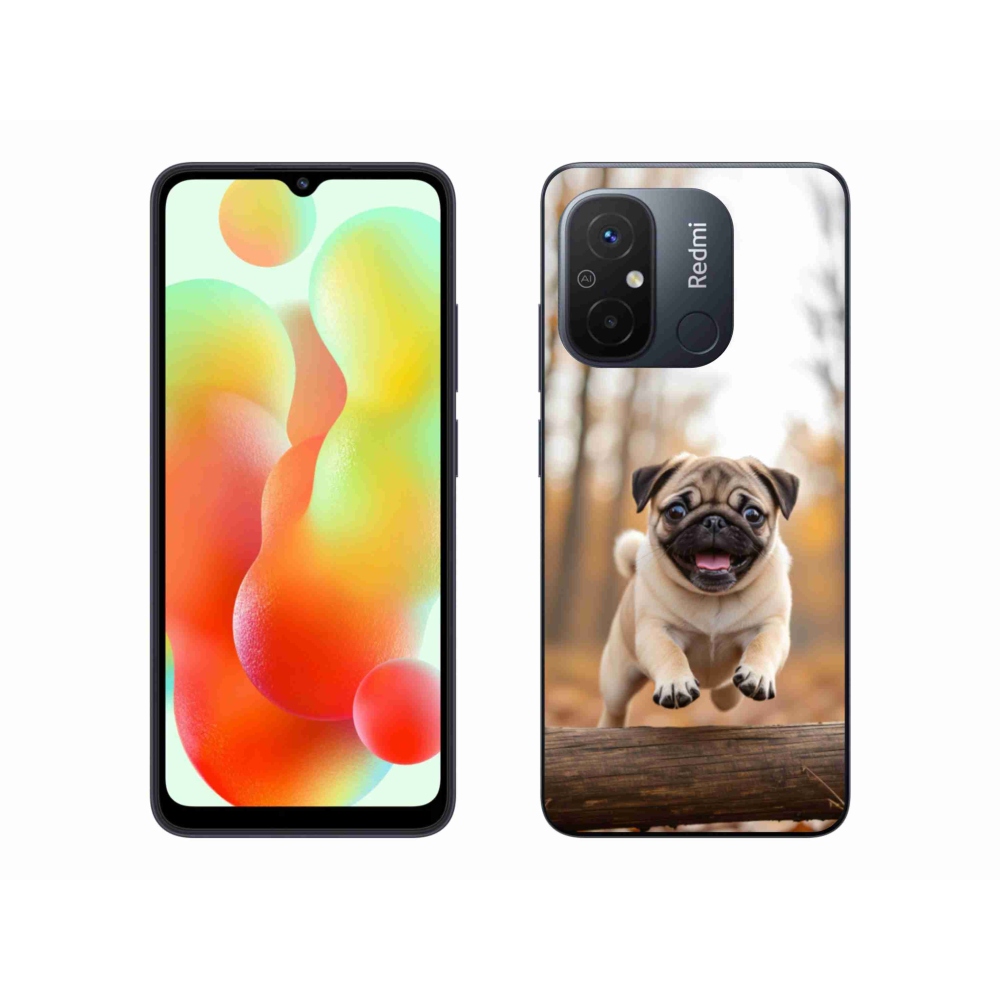 Gél borítás mmCase a Xiaomi Redmi 12C-hez - mopsz 2