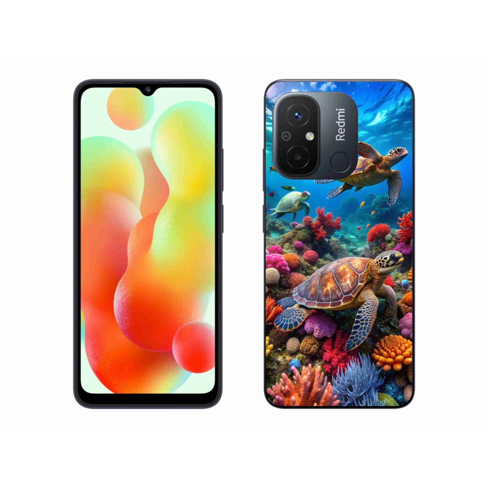 Gél borítás mmCase a Xiaomi Redmi 12C-hez - Sea World 2