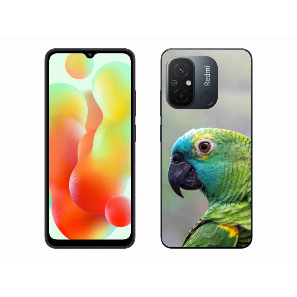 Gél borítás mmCase a Xiaomi Redmi 12C-hez - papagáj amazon