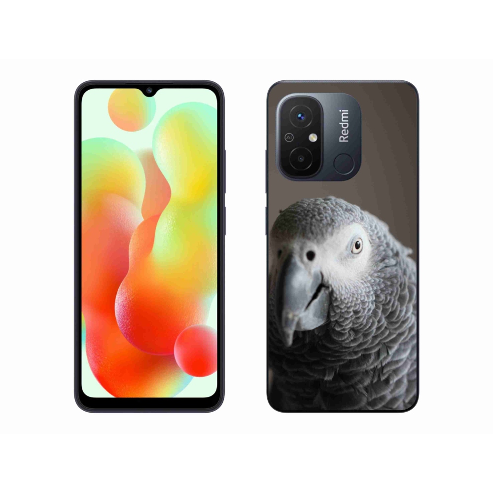 Gél borítás mmCase a Xiaomi Redmi 12C-hez - papagáj jacko 2