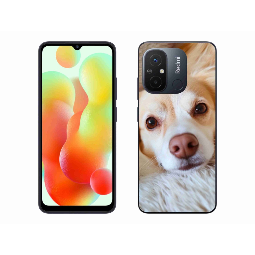 Gél borítás mmCase a Xiaomi Redmi 12C-hez - Aranyos csivava