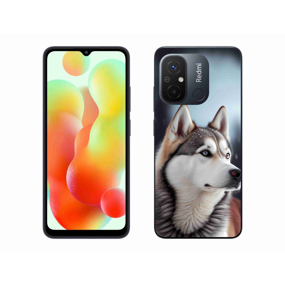 Gél borítás mmCase a Xiaomi Redmi 12C-hez - Szibériai husky