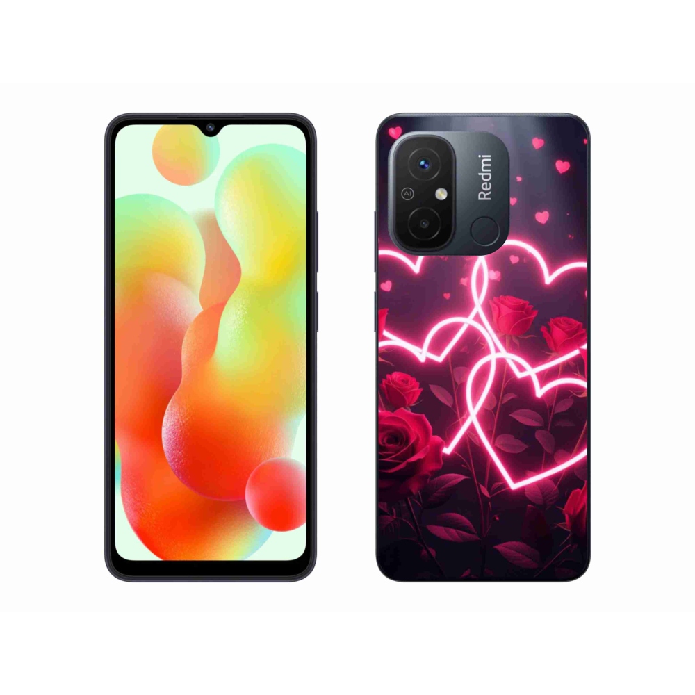 Gél borítás mmCase a Xiaomi Redmi 12C-hez - a szerelem szíve