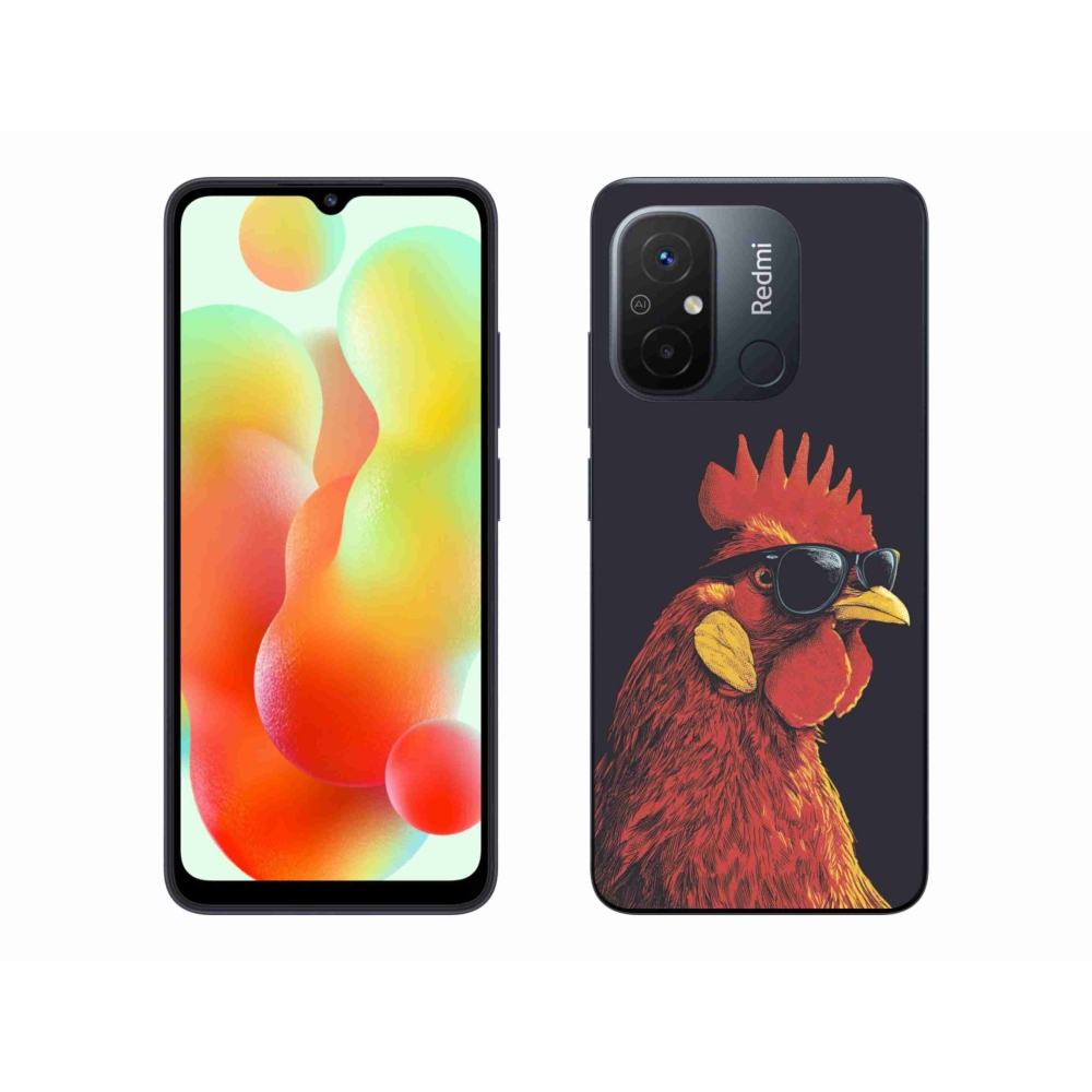 Gél borítás mmCase a Xiaomi Redmi 12C-hez - stílusos kakas