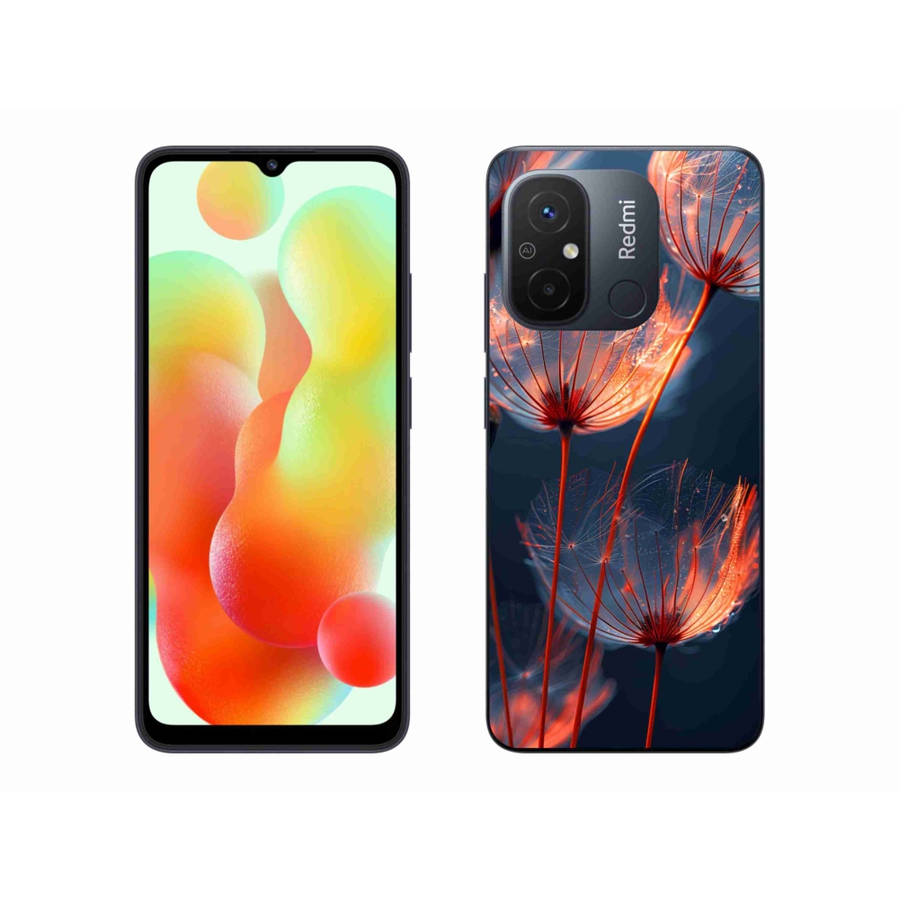 Gél borítás mmCase a Xiaomi Redmi 12C-hez - világító pehely