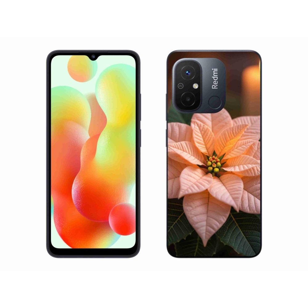 Gél borítás mmCase a Xiaomi Redmi 12C-hez - karácsonyi csillag