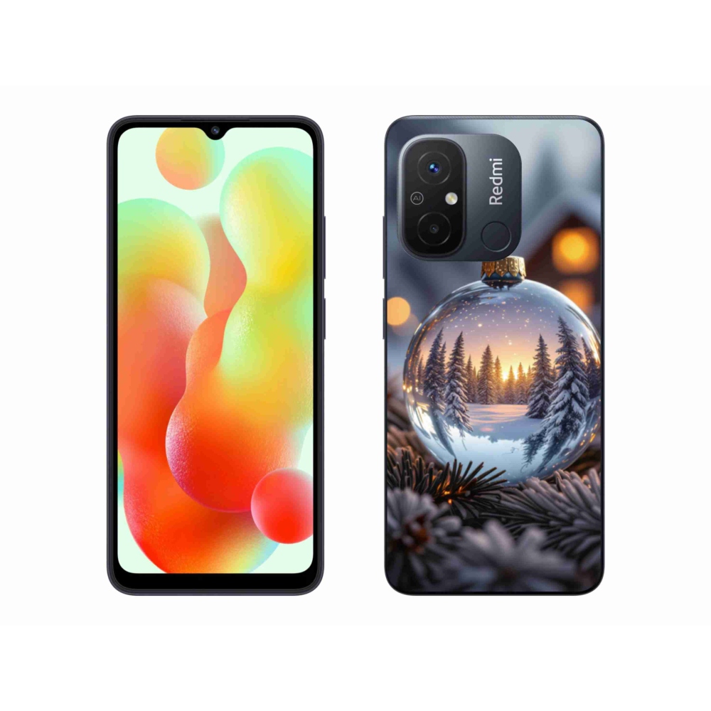 Gél borítás mmCase a Xiaomi Redmi 12C-hez - karácsonyi dekoráció