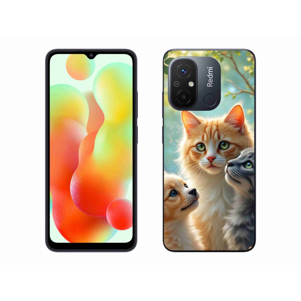 Gél borítás mmCase a Xiaomi Redmi 12C-hez - állatbarátság 2