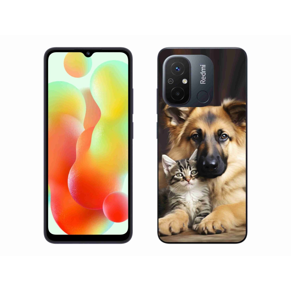 Gél borítás mmCase a Xiaomi Redmi 12C-hez - állati barátság
