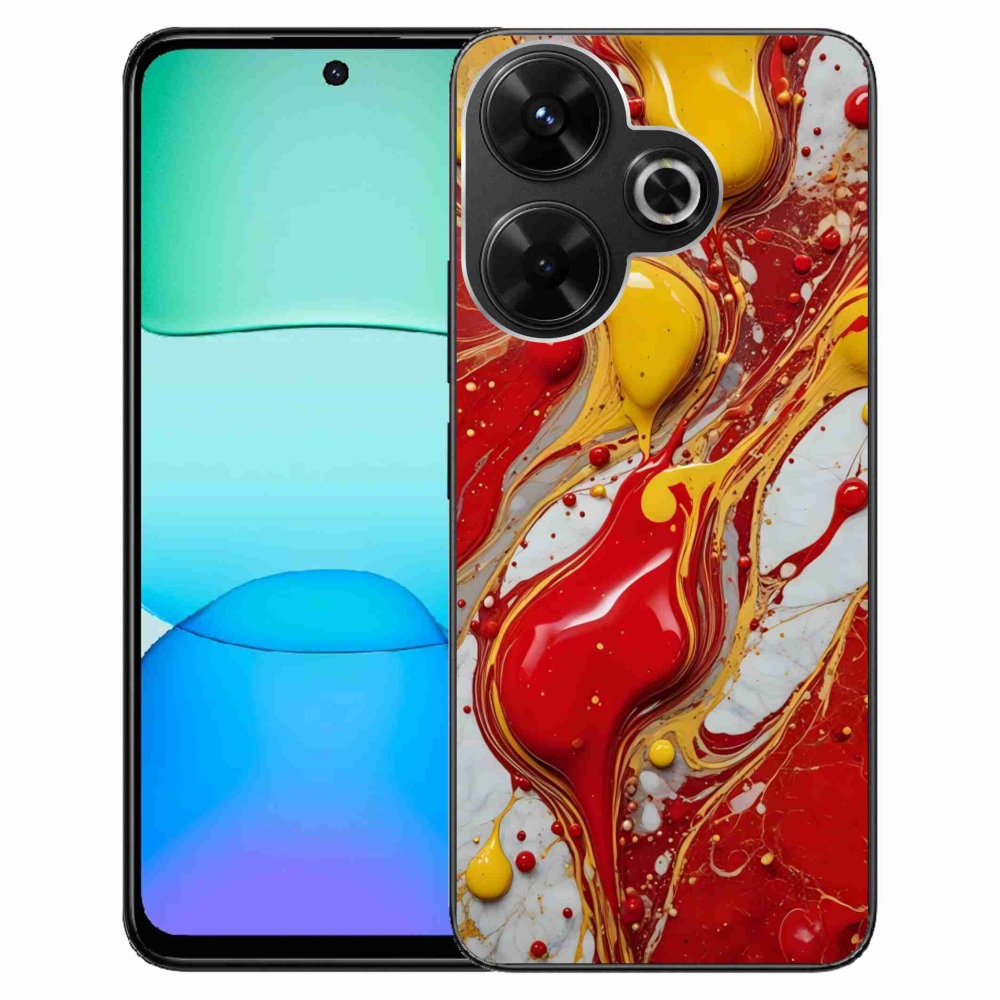 Gél borítás mmCase a Xiaomi Redmi 13 4G/Poco M6 4G számára - absztrakt motívum 42