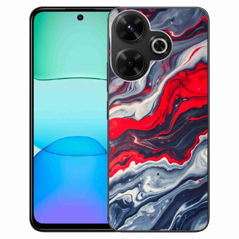 Gél borítás mmCase a Xiaomi Redmi 13 4G/Poco M6 4G számára - absztrakt motívum 59