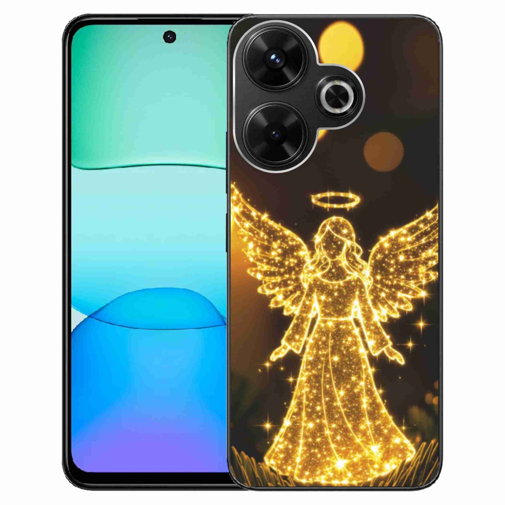 Gél borítás mmCase a Xiaomi Redmi 13 4G/Poco M6 4G számára - angyalka