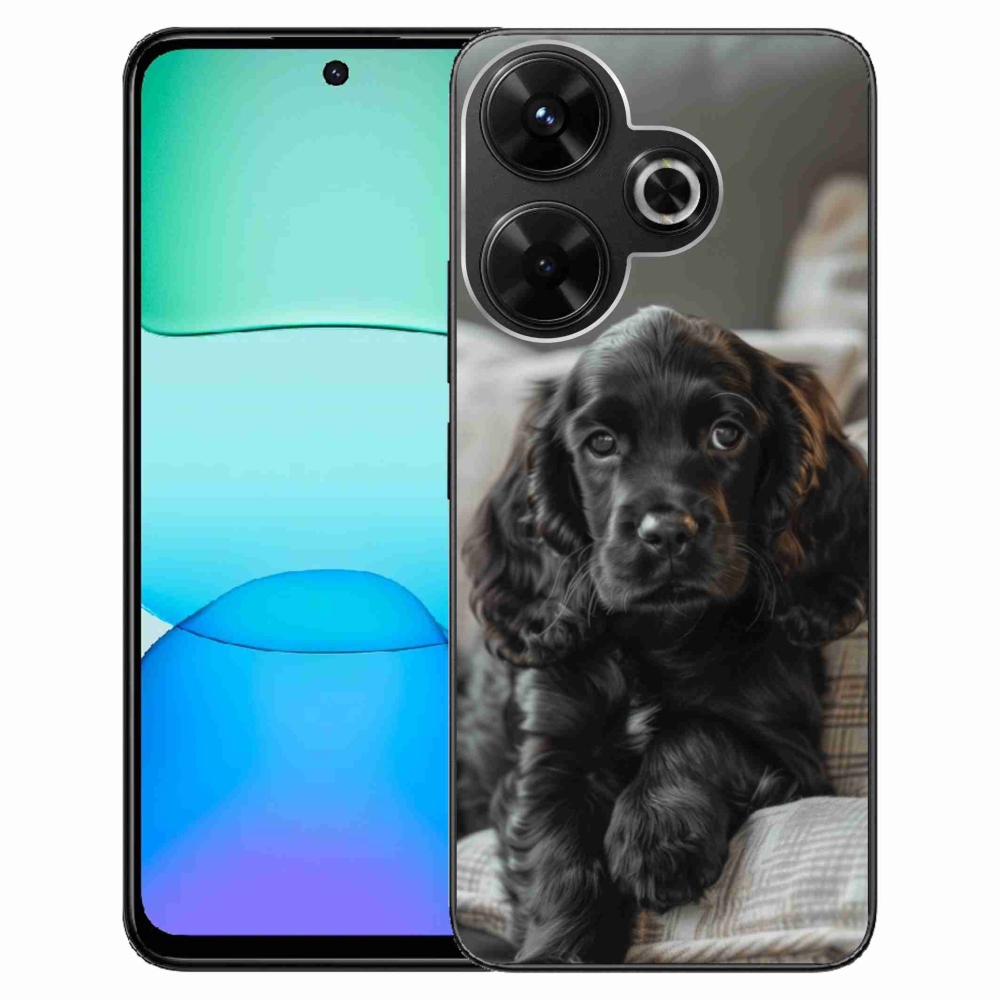 Gél borítás mmCase a Xiaomi Redmi 13 4G/Poco M6 4G - angol kokárdaspánielhez