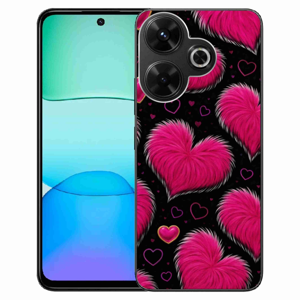 Gél borítás mmCase a Xiaomi Redmi 13 4G/Poco M6 4G - puha szívhez