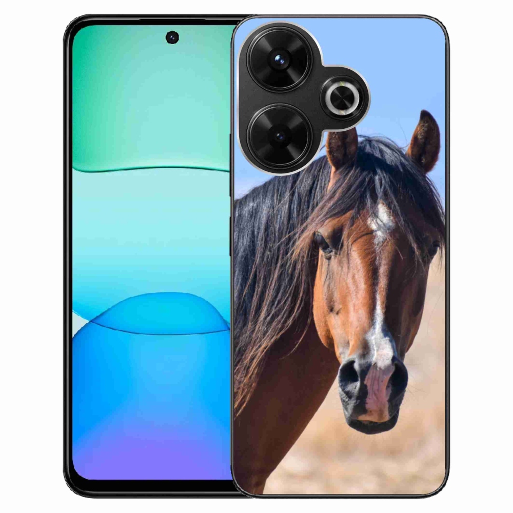 Gél borítás mmCase a Xiaomi Redmi 13 4G / Poco M6 4G - nyugodt lóhoz