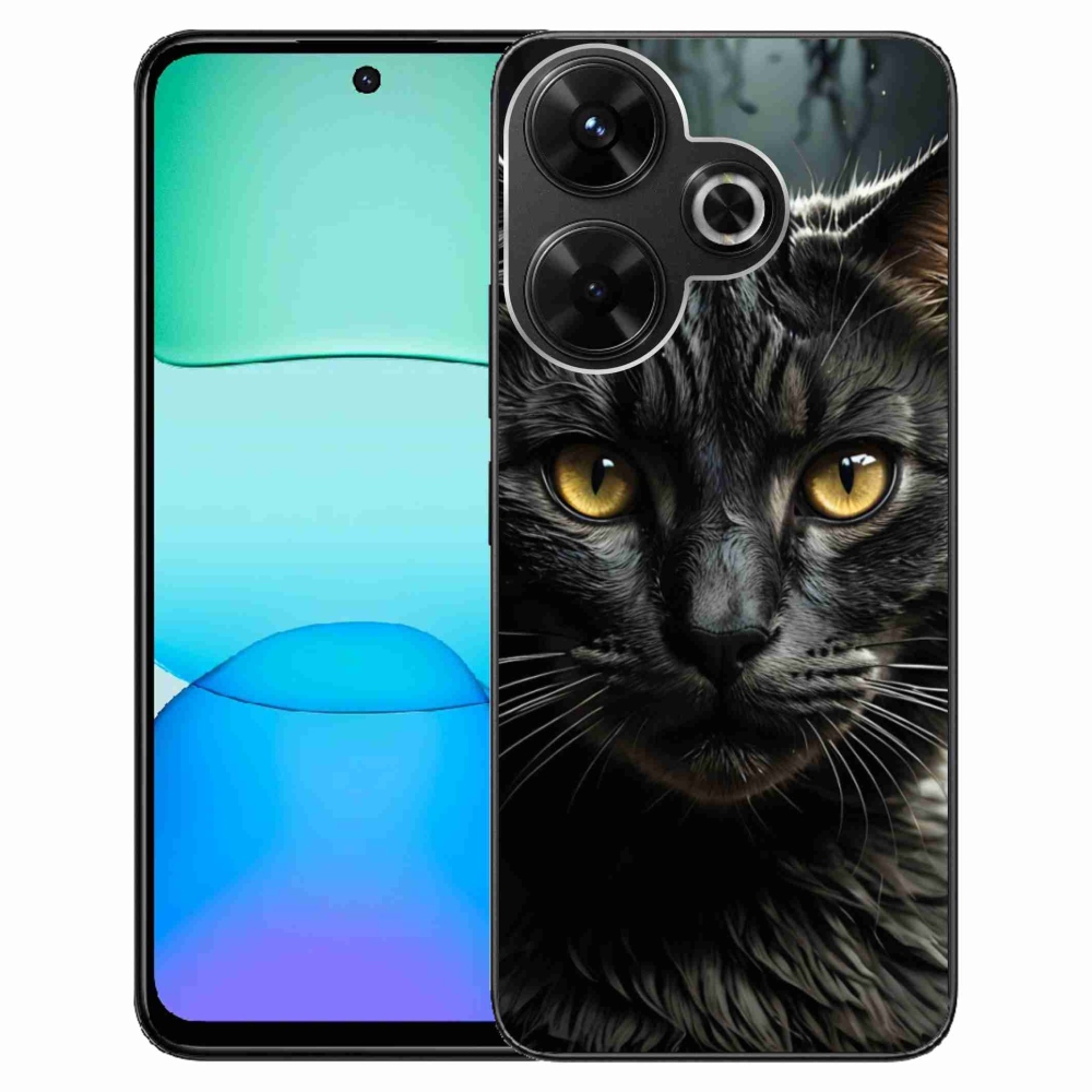 Gél borítás mmCase a Xiaomi Redmi 13 4G/Poco M6 4G - macskaszem 3