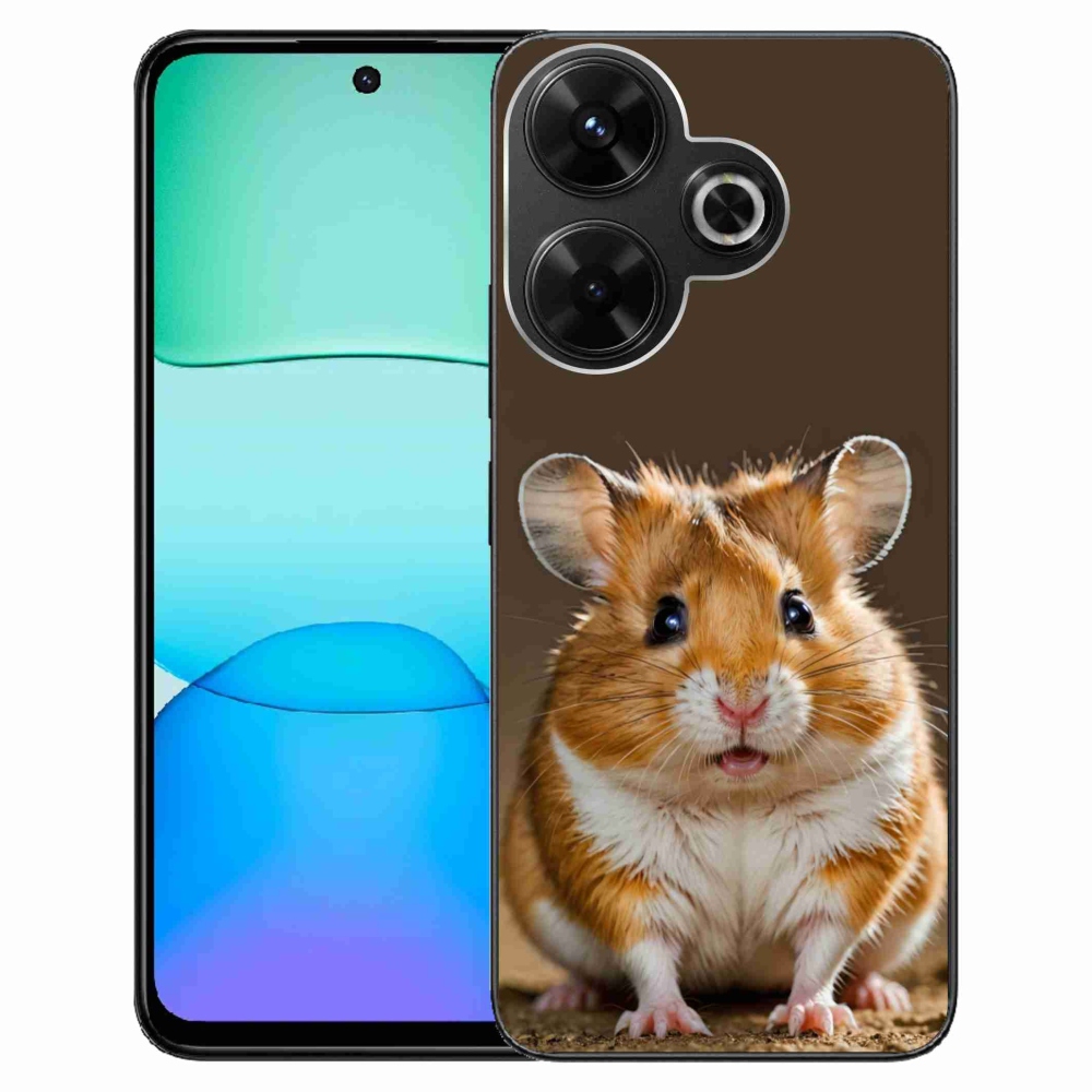 Gél borítás mmCase a Xiaomi Redmi 13 4G/Poco M6 4G - hörcsöghöz