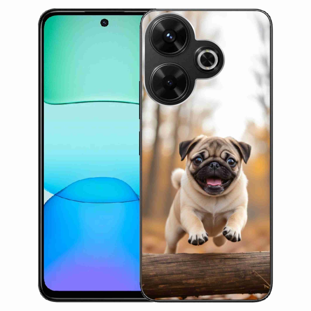 Gél borítás mmCase a Xiaomi Redmi 13 4G/Poco M6 4G - mopsz 2