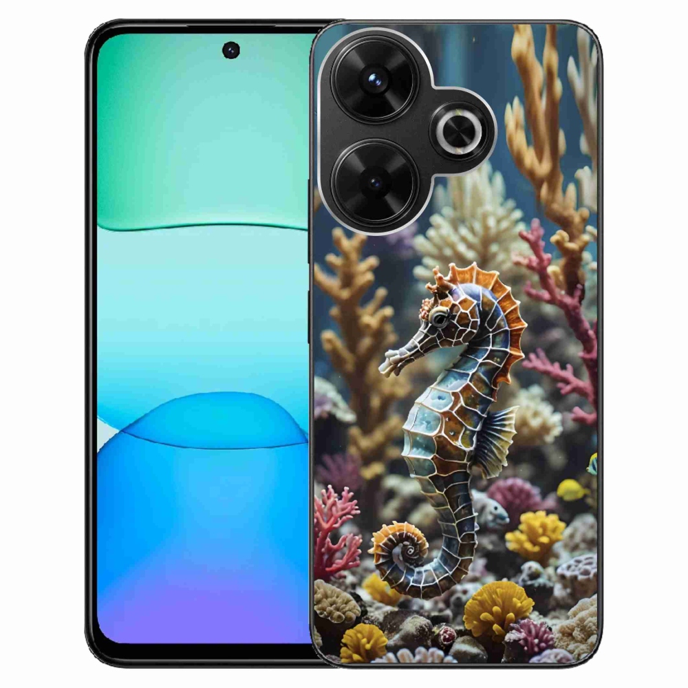 Gél borítás mmCase a Xiaomi Redmi 13 4G / Poco M6 4G - csikóhal 2