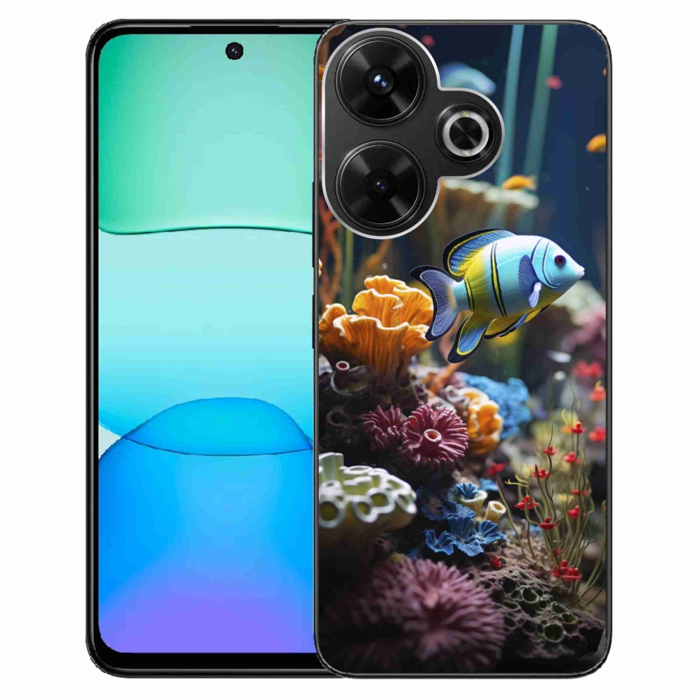 Gél borítás mmCase a Xiaomi Redmi 13 4G/Poco M6 4G - Sea World 5 számára