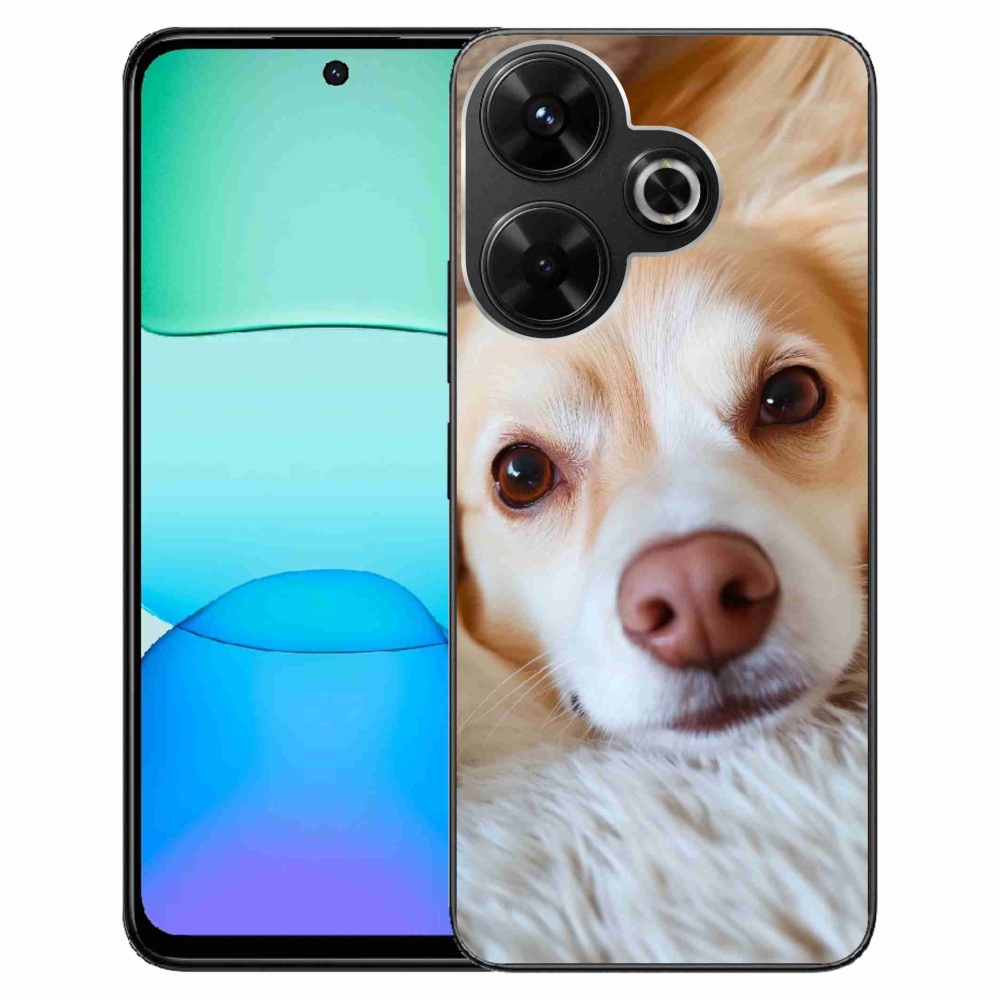 Gél borítás mmCase a Xiaomi Redmi 13 4G/ Poco M6 4G - Aranyos csivava számára