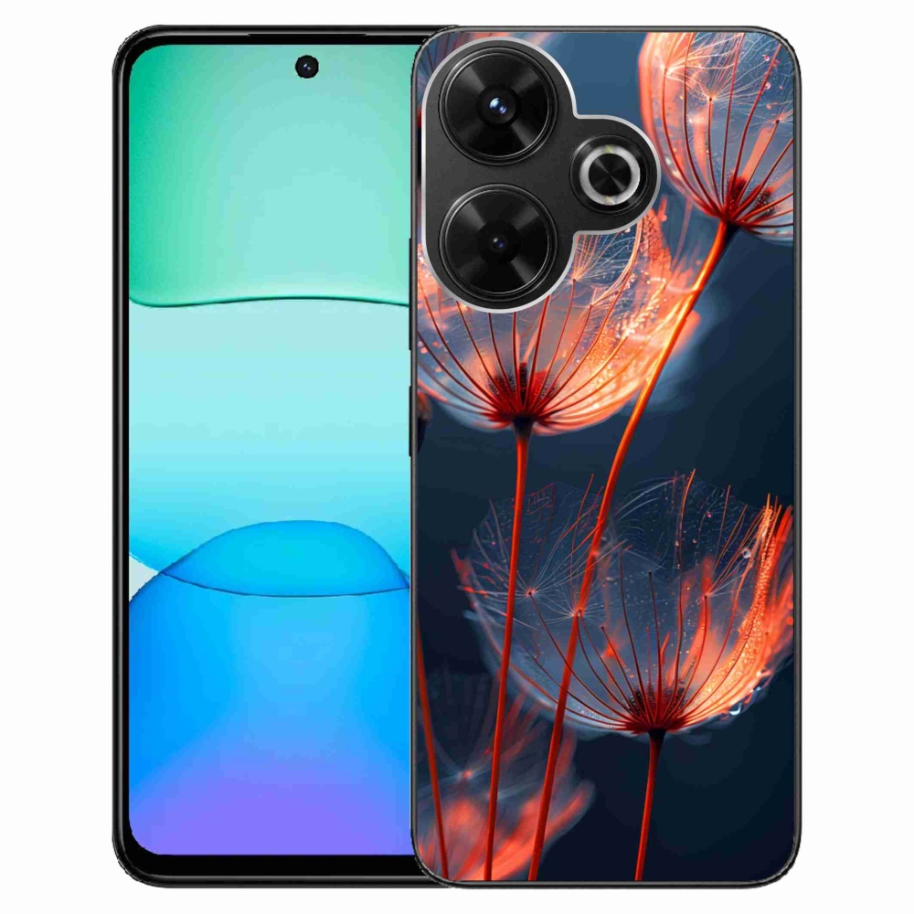 Gél borítás mmCase a Xiaomi Redmi 13 4G/Poco M6 4G - világító pehelyhez