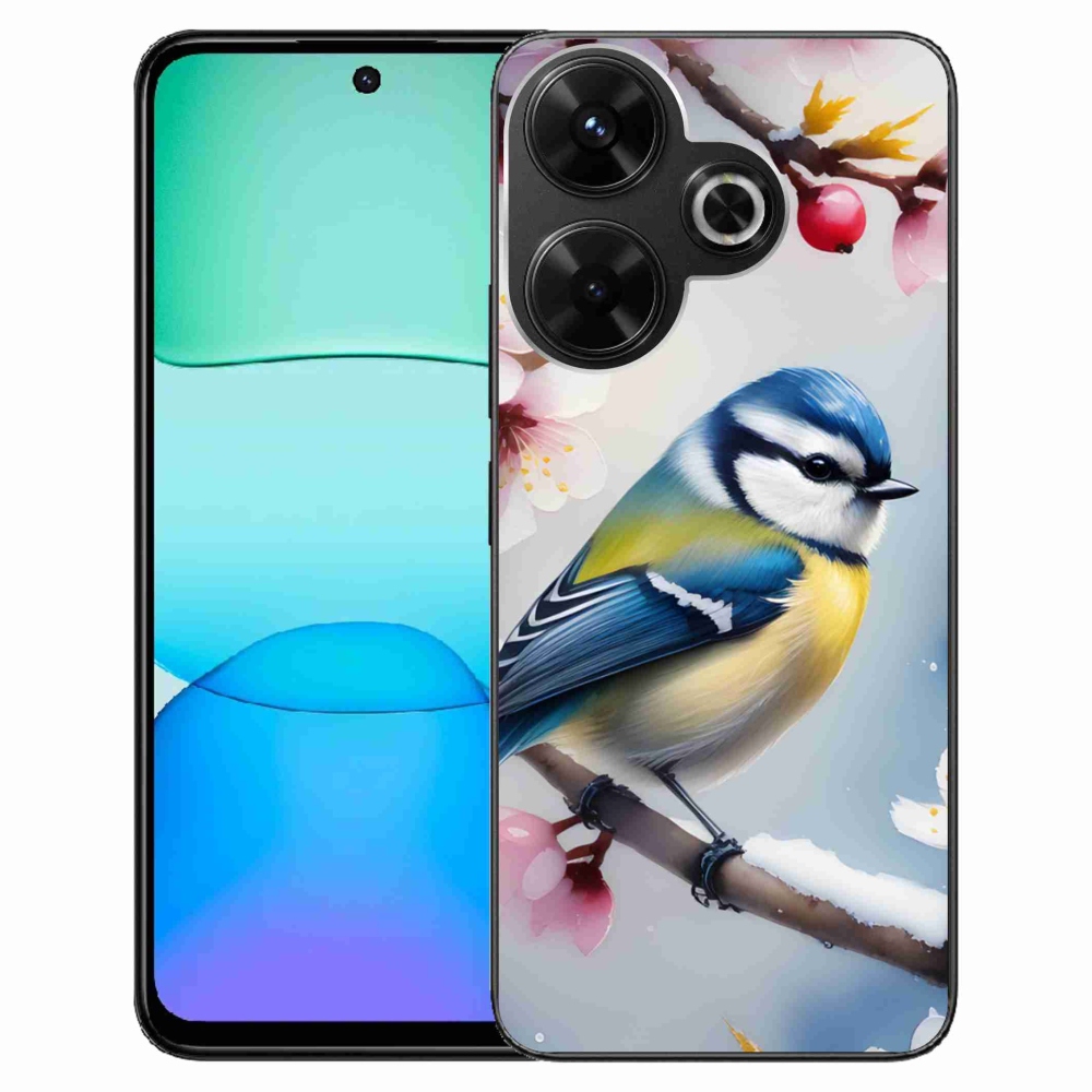 Gél borítás mmCase a Xiaomi Redmi 13 4G/Poco M6 4G számára - titánium