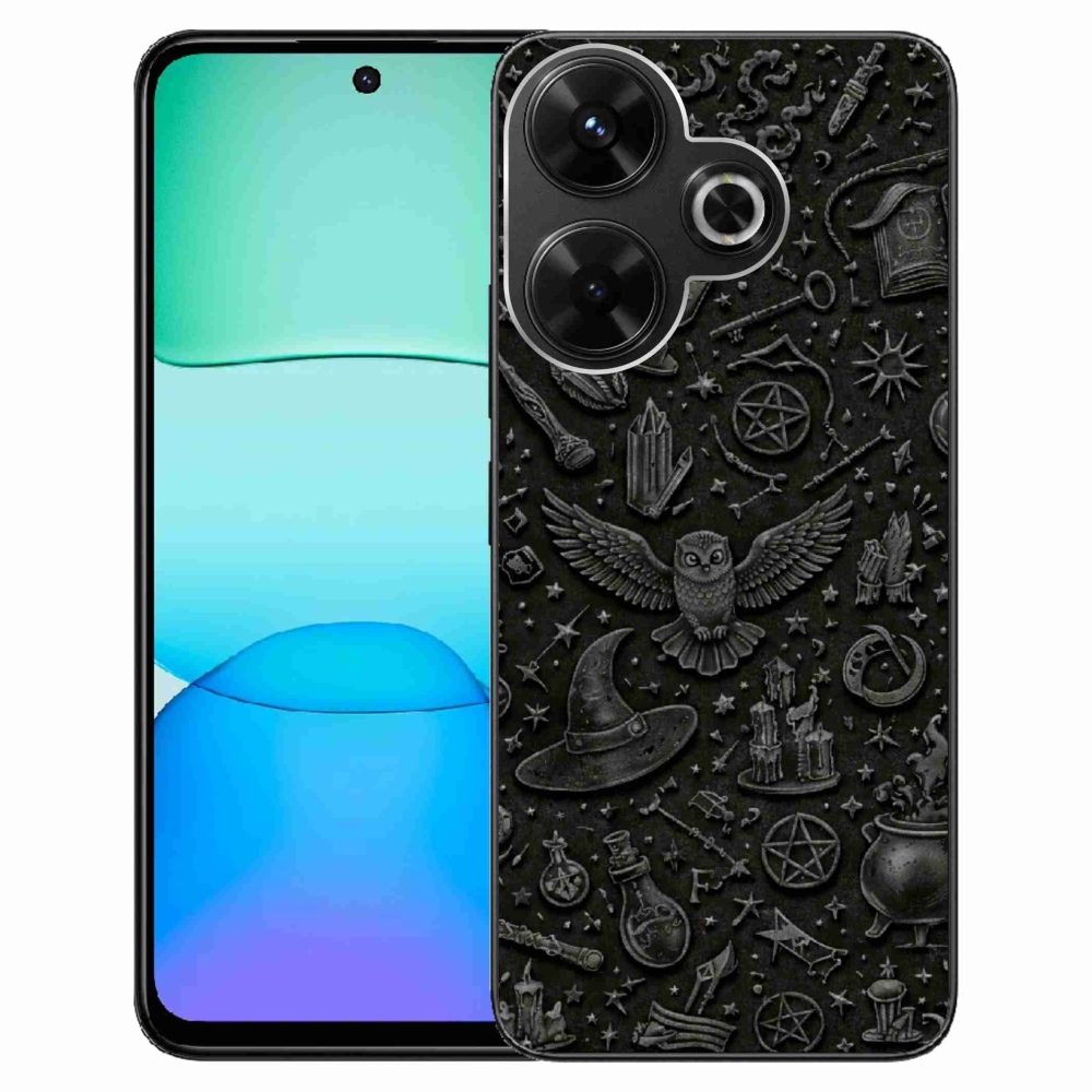 Gél borítás mmCase a Xiaomi Redmi 13 4G / Poco M6 4G - sötét varázslatos világhoz