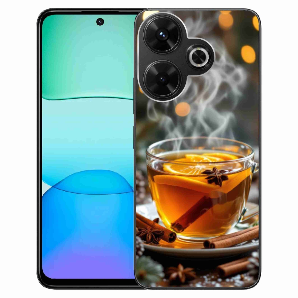 Gél borítás mmCase a Xiaomi Redmi 13 4G/Poco M6 4G számára - karácsonyi puncs