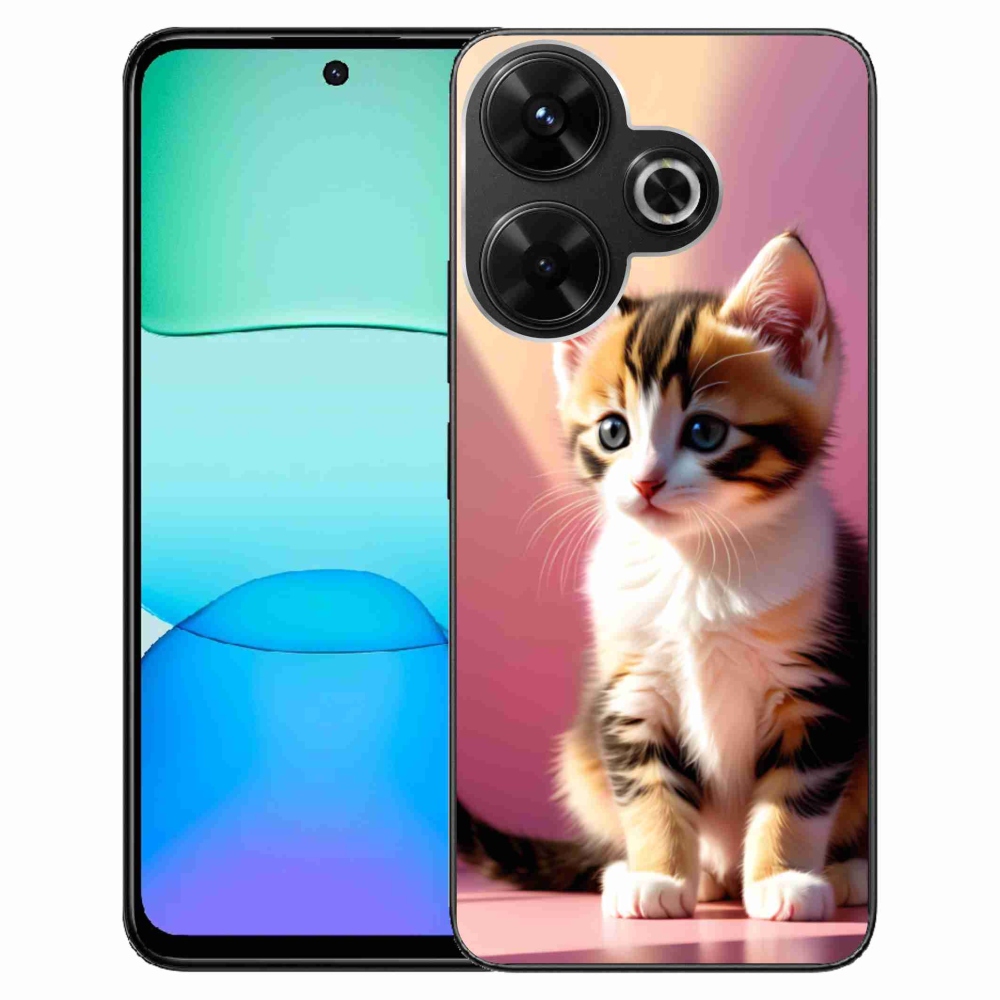 Gél borítás mmCase a Xiaomi Redmi 13 4G/Poco M6 4G - kíváncsi baba 2