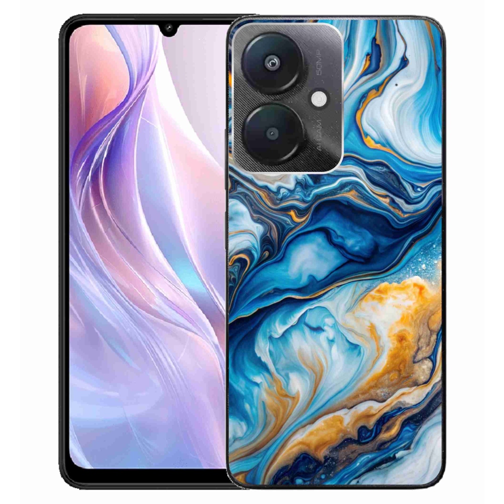 Gél borítás mmCase a Xiaomi Redmi 13C 5G számára - absztrakt motívum 34