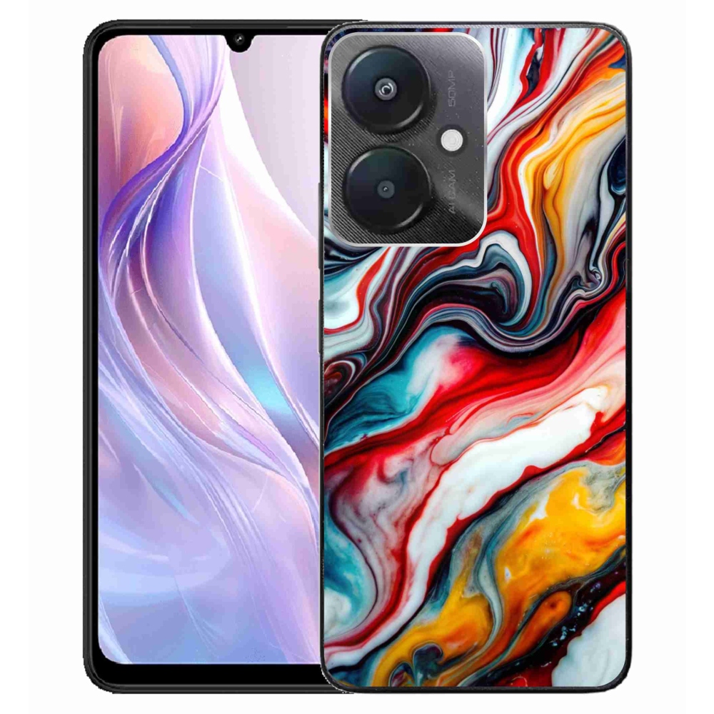 Gél borítás mmCase a Xiaomi Redmi 13C 5G számára - absztrakt motívum 35