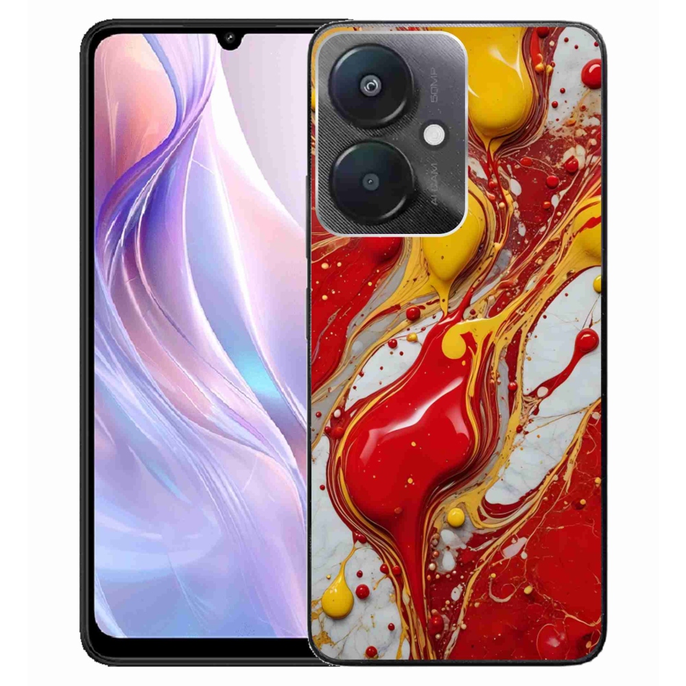 Gél borítás mmCase a Xiaomi Redmi 13C 5G számára - absztrakt motívum 42