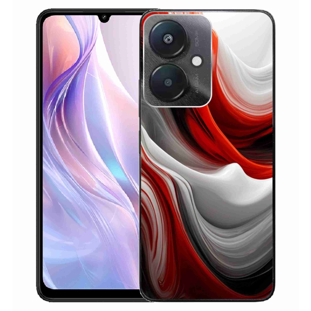 Gél borítás mmCase a Xiaomi Redmi 13C 5G számára - absztrakt motívum 47