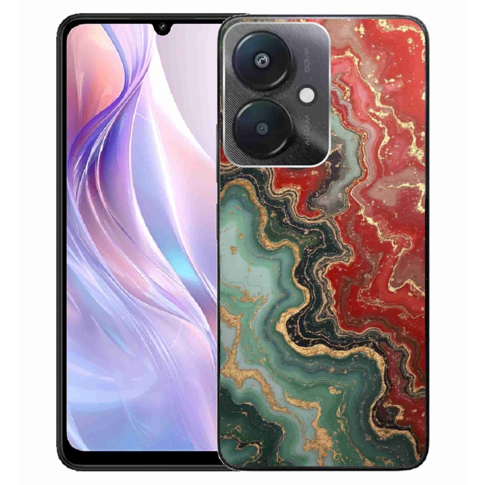 Gél borítás mmCase a Xiaomi Redmi 13C 5G számára - absztrakt motívum 55