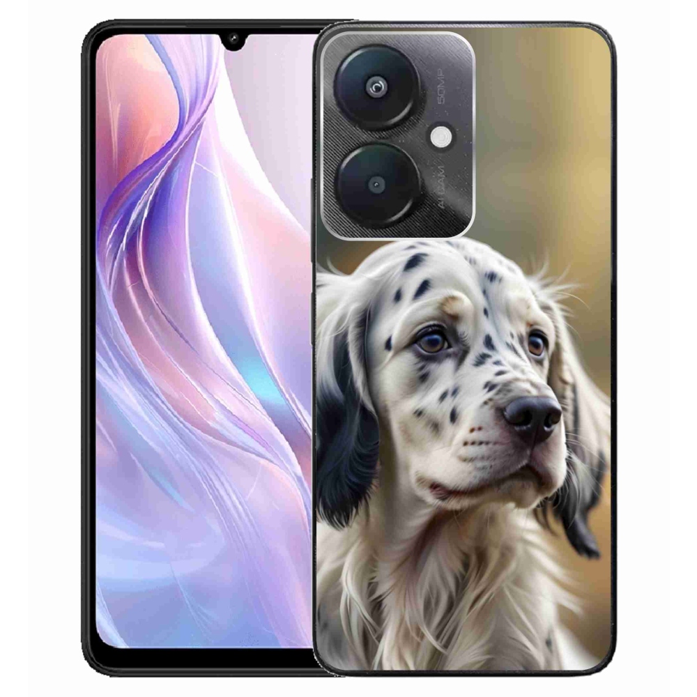 Gél borítás mmCase a Xiaomi Redmi 13C 5G-hez - English Setter