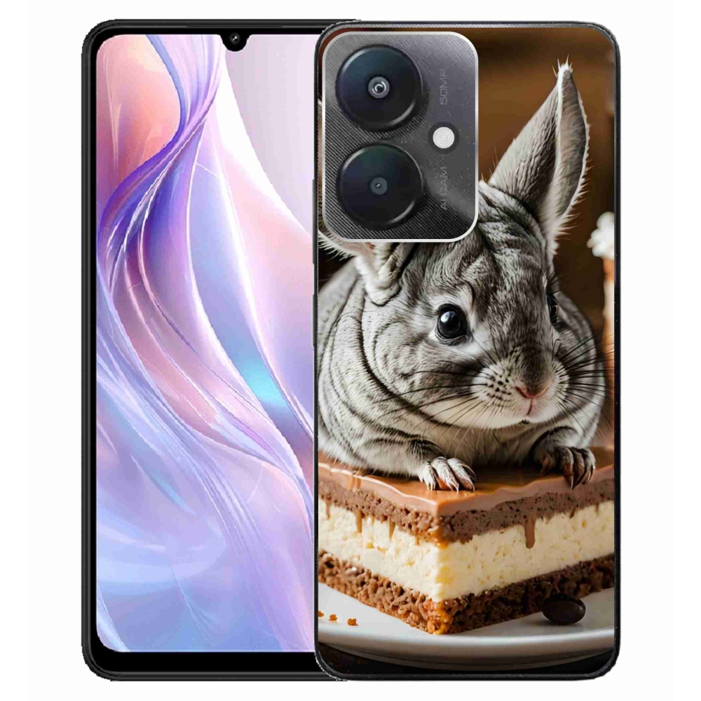 Gél borítás mmCase a Xiaomi Redmi 13C 5G-hez - csincsilla