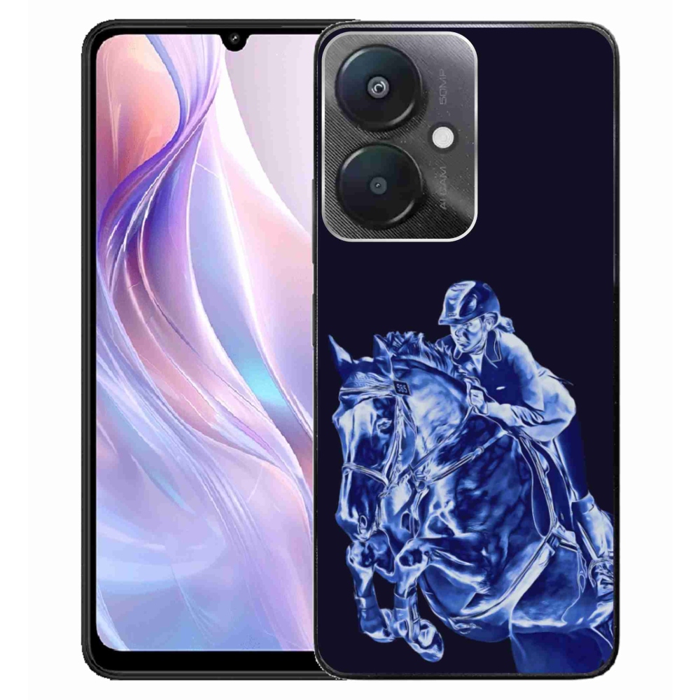 Gél borítás mmCase a Xiaomi Redmi 13C 5G számára - versenyló