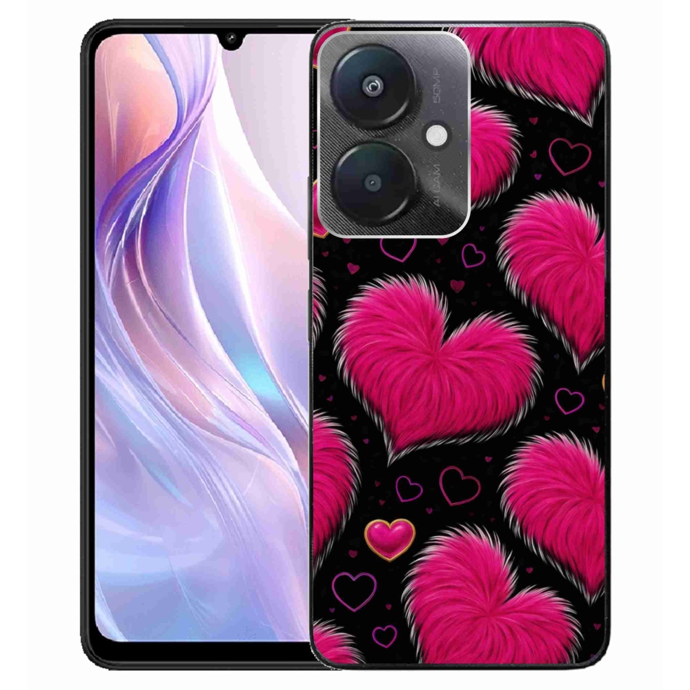 Gél borítás mmCase a Xiaomi Redmi 13C 5G számára - puha szív