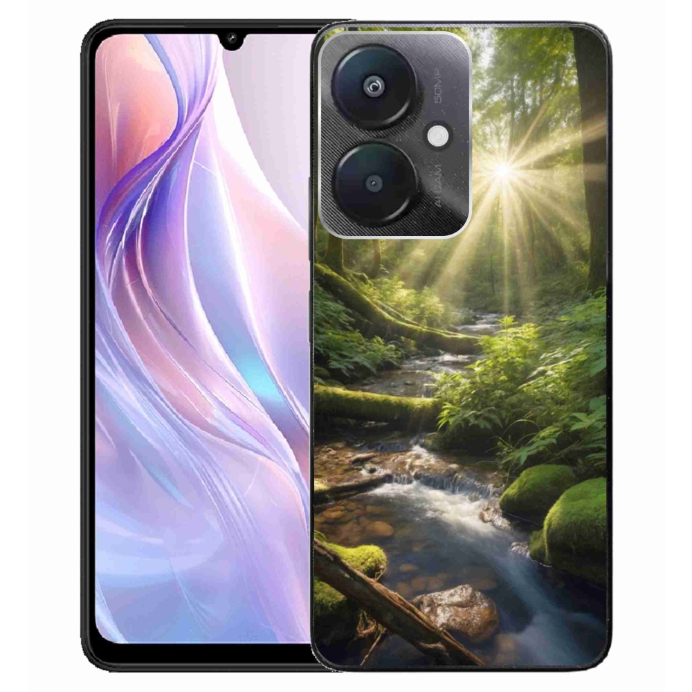 Gél borító mmCase a Xiaomi Redmi 13C 5G számára - az erdő mélysége