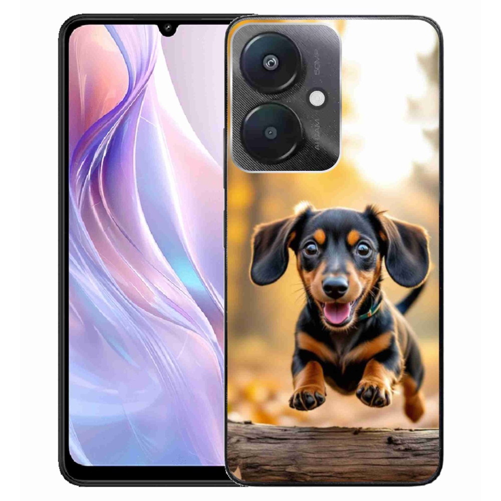 Gél borítás mmCase a Xiaomi Redmi 13C 5G-hez - borz 2