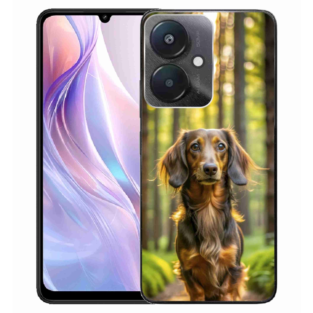 Gél borítás mmCase a Xiaomi Redmi 13C 5G-hez - tacskó 4