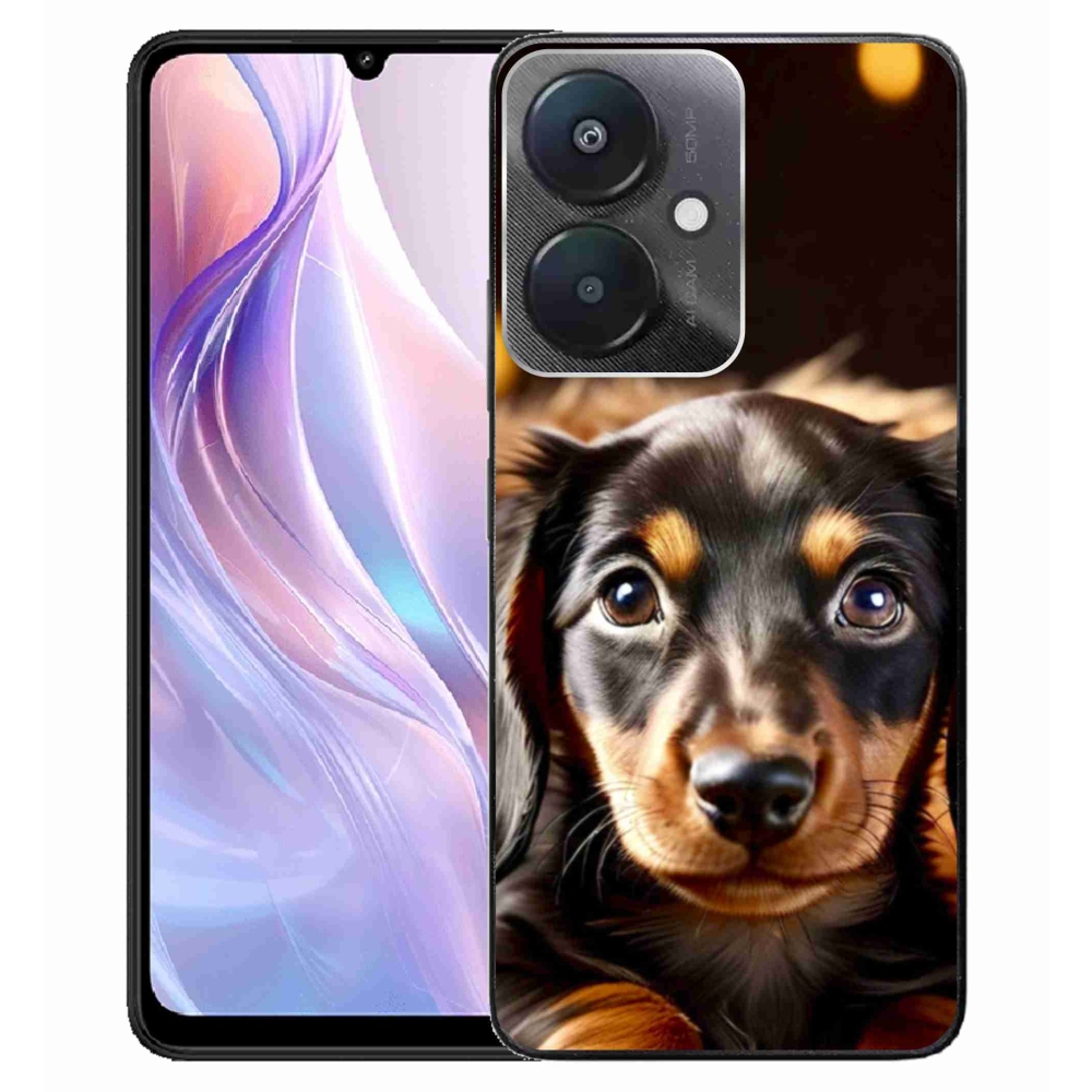 Gél borítás mmCase a Xiaomi Redmi 13C 5G-hez - tacskó