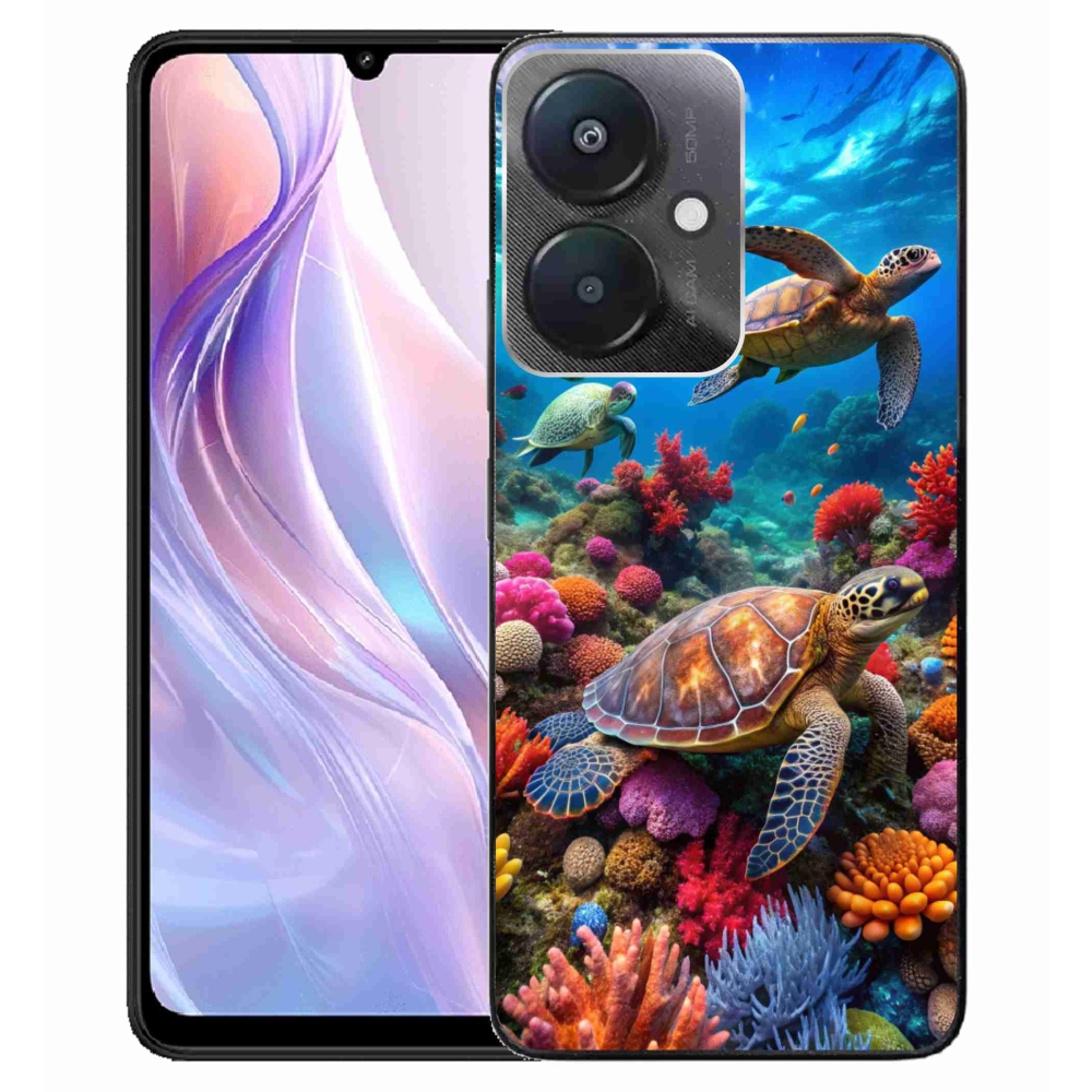 Gél borítás mmCase a Xiaomi Redmi 13C 5G számára - Sea World 2