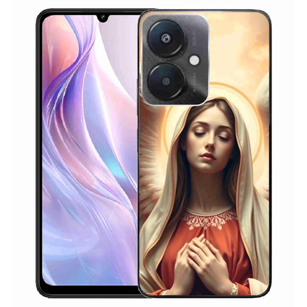 Gél borító mmCase a Xiaomi Redmi 13C 5G számára - vallási téma