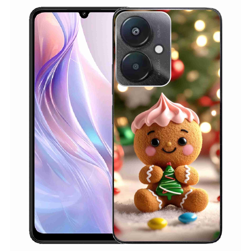 Gél borító mmCase a Xiaomi Redmi 13C 5G - mézeskalácshoz