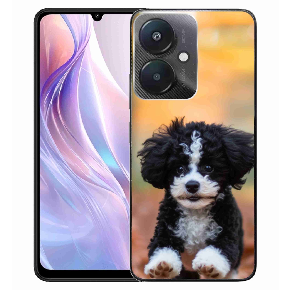 Gél borítás mmCase a Xiaomi Redmi 13C 5G-hez - aranyos kiskutya 2